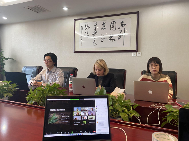 Forest carbon accounting webinar showcased APFNet projects and exchanged experiences in carbon measurement methodologies