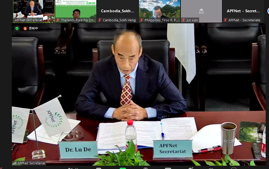 The Sixth Meeting of the APFNet Council Held Online