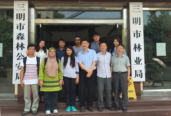 APFNet硕士留学生赴我国南方重点集体林区开展实习实践活动